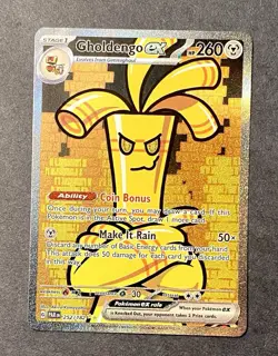 Pokemon Paradox Rift Gholdengo Ex Special Illustration Rare 252/182 - Image 2