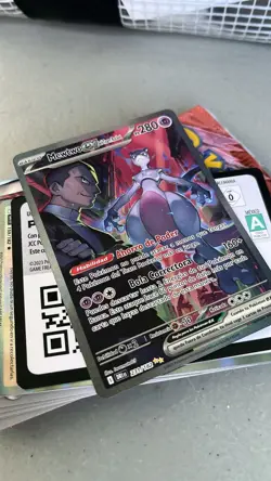 Team Rocket’s Mewtwo ex 231/182 SIR Spanish NM Pokemon TCG - Destined Rivals - Image 1