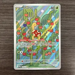 🪶Pokemon TCG Shuckle Full Art Mega Evolutions Illustration Rare 136/132 NM - Image 1