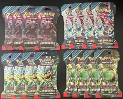 Pokemon TCG Twilight Masquerade Sleeved Booster Packs - Lot of 16 Factory Sealed - Image 1