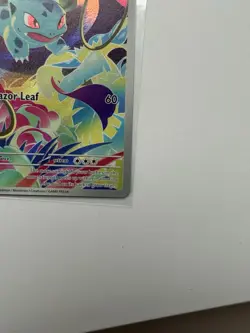 Ivysaur Illustration Rare 134/132 Near Mint Mega Evolution Pokemon TCG English - Image 4