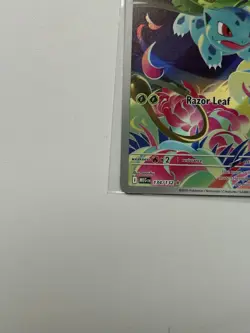 Ivysaur Illustration Rare 134/132 Near Mint Mega Evolution Pokemon TCG English - Image 5