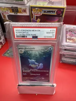 PSA 10 Wartortle Illustration Rare 171/165 IR S&V 151 English Pokemon - Image 1