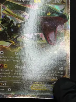 2012 TCG Pokemon #85 Rayquaza ex 85/124 Holo Dragons Exalted - Image 2