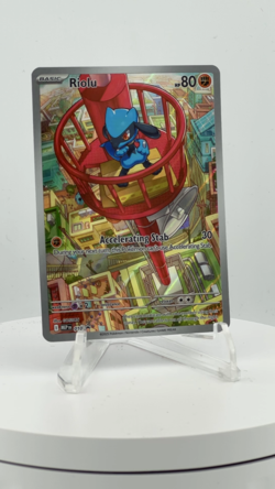 Pokemon TCG Riolu 010 Lucario Mega Evolution ETB Promo - Image 2