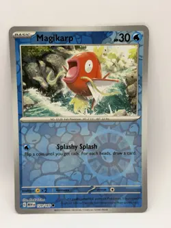 Magikarp - 129/165 - Reverse Holo - Scarlet and Violet 151 Pokemon TCG - Image 1
