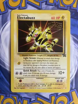 Electabuzz 1st movie promo WoTC Pokemon - LP+ - Image 1