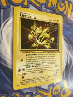 Electabuzz 1st movie promo WoTC Pokemon - LP+ - Image 2