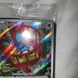 Riolu Black Star Promo Illustration Rare #10 Sealed - Pokemon Mega Evolutions - Image 3