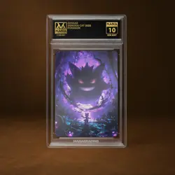 GENGAR POKEMON MANA GRADE 10 PSA STACKABLE SAMURAI CAT - Image 1