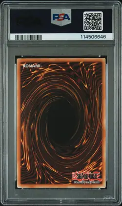 2025 YU-GI-OH! RA04-QUARTER CENTURY STAMPEDE 1ST ED #EN001 DARK MAGICIAN PSA 9 - Image 2