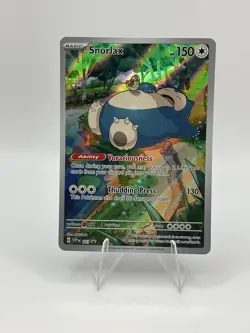 Pokemon Card TCG - Snorlax SVP 051 Scarlet & Violet 151 Black Star Promo NM - Image 1