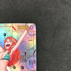 NAMI MANGA ALT ART OP01-016 R THE BEST PRB-01 COMIC PARALLEL ONE PIECE CARD 2024 - Image 4