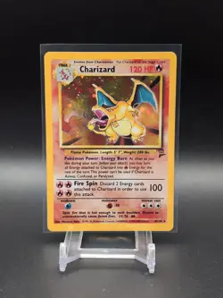Pokemon TCG Charizard Base Set 2 - 4/102 Unlimited Holo Rare Card - Image 1