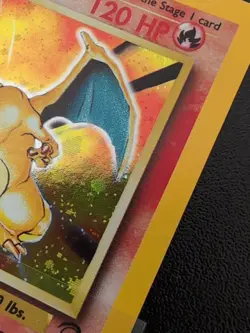 Pokemon TCG Charizard Base Set 2 - 4/102 Unlimited Holo Rare Card - Image 3