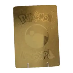 Pokemon Marvel Captain America & Braviary GX Tag Team Gold Foil Fan Art Card - Image 2
