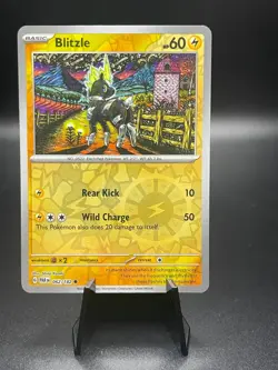 Blitzle [Reverse Holo] 062/182 PAR Paradox Rift Pokemon Card - Image 1