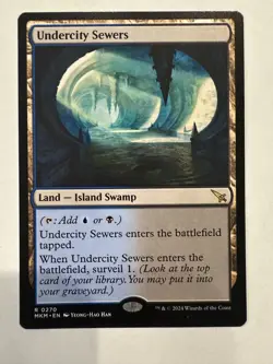 MTG: Undercity Sewers Card Regular Murders at Karlov Manor 270- NM - Image 1