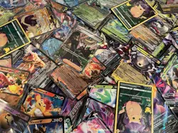 🔥 10 Pokemon Card Mystery Lot - GUARANTEED V/EX! 9 Holo - Fast Shipping - Image 2