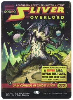 Sliver Overlord | Showcase | NM | MTG | 0128 | Mythic - EOE SPG - Special Guests - Image 1