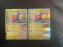 Koraidon #091 Holo Temporal Forces STAMPED Promo Pokemon Card - Image 1