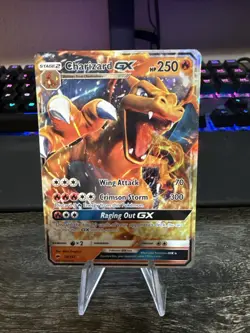 Pokemon TCG Charizard GX Holo Ultra Rare Card Burning Shadows 20/147 - Image 1