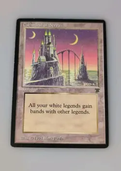 Vintage 1994 MTG Legends, Cathedral of Serra Artist Mark Pool LP - Image 1