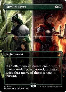 Parallel Lives (Anime Borderless) M Wilds of Eldraine: Enchanting Tales 83 NM - Image 1