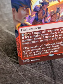 MTG - Aggravated Assault #0039, Wilds of Eldraine, WOT , Non-Foil, NM, Rare - Image 2