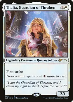 Magic the Gathering (mtg): SLD: Thalia, Guardian of Thraben - Rare - Image 1