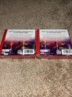 Magic The Gathering Spiderman Collector Booster Display Lot Of 2 - Image 2