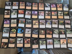 MTG Magic the Gathering 50 Cards Common / Uncommon early 2000's Lot 13 - Image 1