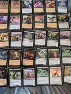 MTG Magic the Gathering 50 Cards Common / Uncommon early 2000's Lot 13 - Image 3