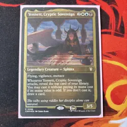 Yennett, Cryptic Sovereign NM (Foil Etched) Commander Masters MTG - Image 1