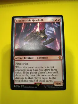 Combustible Gearhulk (Surge Foil) Commander: Final Fantasy Foil - Image 1