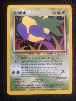 Oddish 68/111 - Pokemon Cards TCG Neo Genesis MP - Image 1