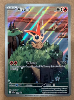 Pokemon Black & White Victini 208 Black Star Scarlet Violet Promo QTY - Image 1
