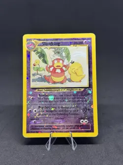 Pokemon Slowking 14/18 Southern Islands Reverse Holo SWIRL - Image 1