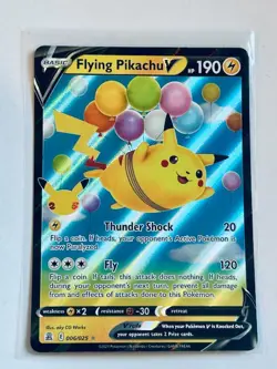 Pokemon Celebrations Classic Collection Ultra Rare Sparkle Flying Pikachu V - Image 1