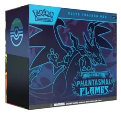 ✅ Pokemon Mega Evolution Phantasmal Flames Elite Trainer Box | Sealed ship 11/14 - Image 1