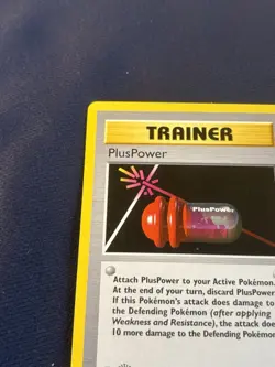1999 Pokemon Plus Power - 84/102 1st Edition Shadowless Base Set - lp- - Image 2