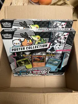 Pokemon TCG - Black Bolt and White Flare 10.5 Unova Poster Collection Set X 2 - Image 2
