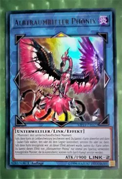 Yu-Gi-Oh MP19, Albtraumritter Phonix, "near mint", 1. Auflage - NEU - Image 1