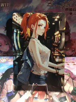 Yua Story Waifu Card Goddess Story CCG Anime Waifu Double Sided - Image 2