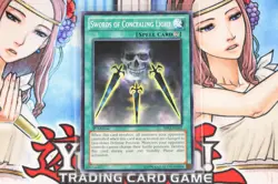 Yugioh Spell Card Swords of Concealing Light BP02-EN147 1st Edition Common - Image 1