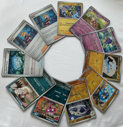 70 Pokemon Cards from Stellar Crown: Includes 11 Reverse Holos and 5 Holos - Image 2