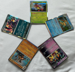 70 Pokemon Cards from Stellar Crown: Includes 11 Reverse Holos and 5 Holos - Image 3