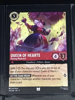 Disney Lorcana Alice in Wonderland 8 Card Lot Alice/King & Queen of Hearts - Image 3