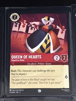 Disney Lorcana Alice in Wonderland 8 Card Lot Alice/King & Queen of Hearts - Image 4