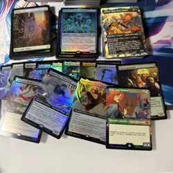 Bulk Lot 450+ Cards Spider-man MTG Non Foil + Foil Extended Art R UN C T Land - Image 4
